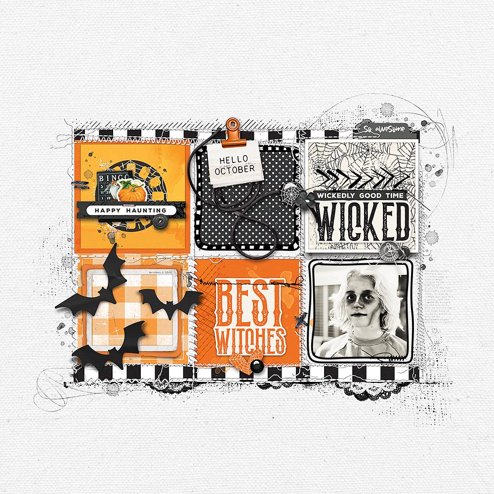 Halloween-8 scrapbooking set, digital download, digital pape - Inspire  Uplift