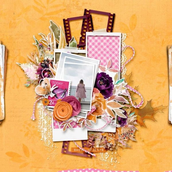 Digital Scrapbooking Layout | ARToptions Scrapbooking Kit