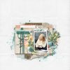 Digital Scrapbooking Layout | Digital Scrapbook Template