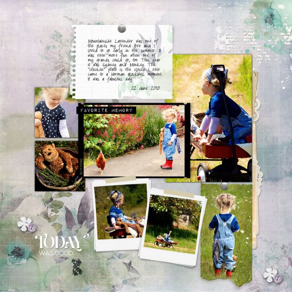 Katie Pertiet Digital Scrapbook Template