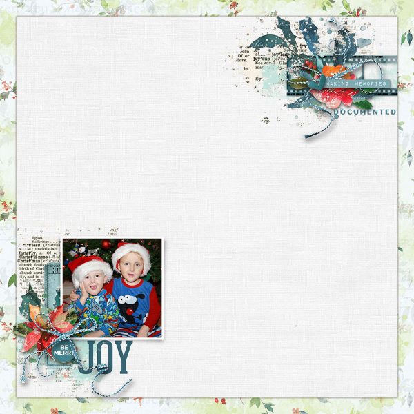 Digital Scrapbook Page