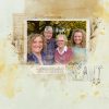 Digital Scrapbooking Layout | Digital Scrapbook Template