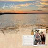 Digital Scrapbook Layout | Painted Photos