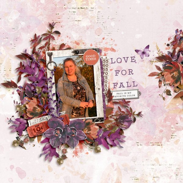 Digital Scrapbooking Layout | ARToptions Plum Grove