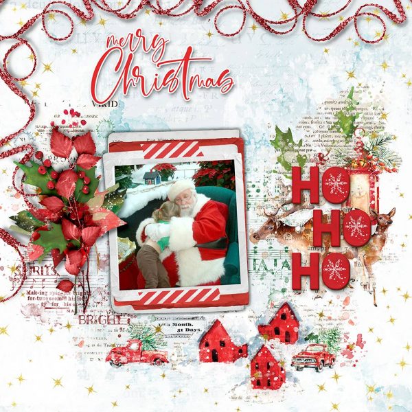 Digital Scrapbooking Layout | ARToptions Holiday Wishes