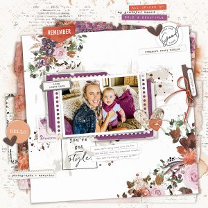 Digital Scrapbooking Layout | ARToptions Plum Grove