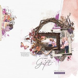 Digital Scrapbooking Layout | ARToptions Plum Grove