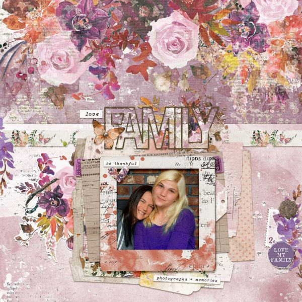 Digital Scrapbooking Layout | ARToptions Plum Grove