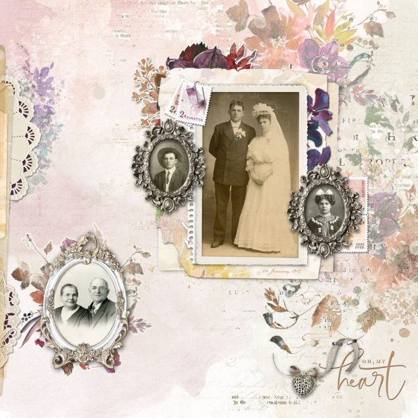 Digital Scrapbooking Layout | ARToptions Plum Grove