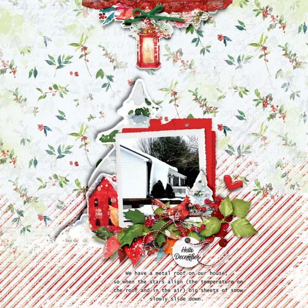 Digital Scrapbooking Layout | ARToptions Holiday Wishes