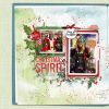 Digital Scrapbooking Layout | Digital Scrapbook Template