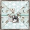 Vintage Winter Woods Scrapbooking Collection