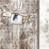 Vintage Winter Woods Scrapbooking Collection