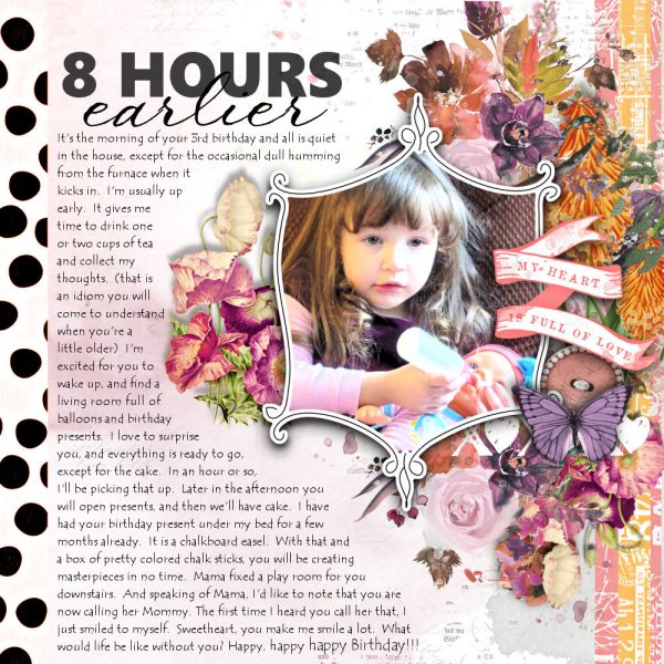 Digital Scrapbooking Layout | ARToptions Plum Grove