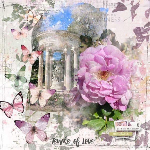 Digital Scrapbooking Layout | ARToptions Plum Grove