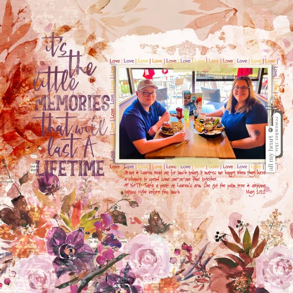 Digital Scrapbooking Layout | ARToptions Plum Grove