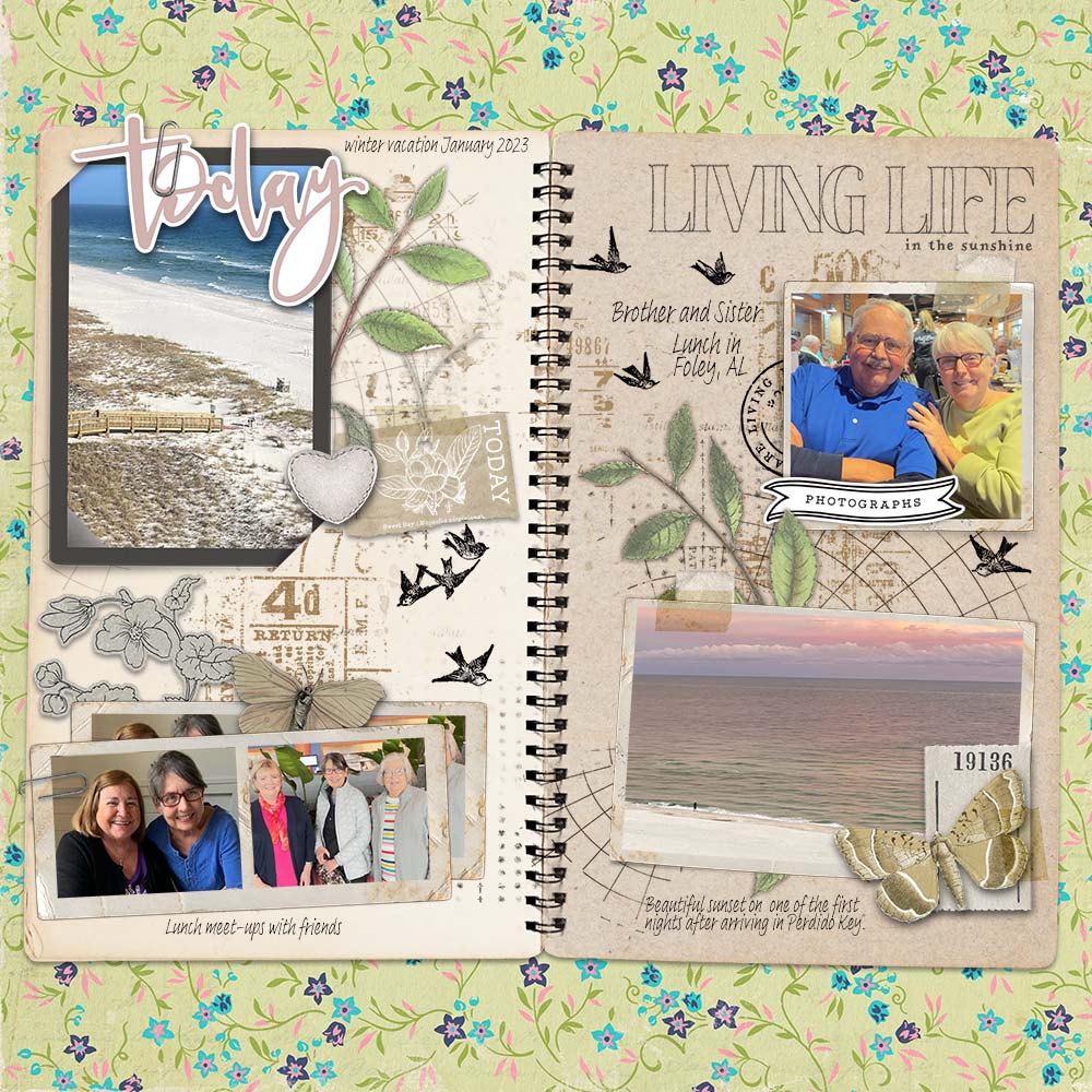 Krafty Journal Layered Template 05 - Katie Pertiet Designs