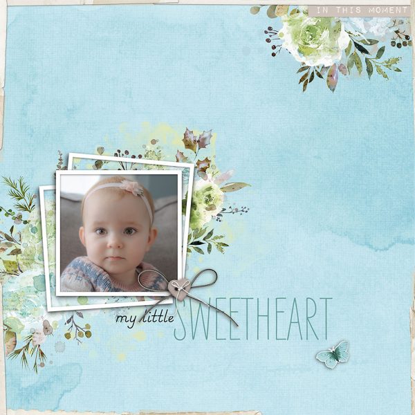 Digital Scrapbooking Layout | ARToptions Scrapbooking Kit