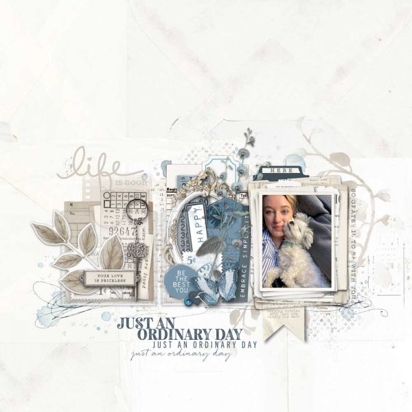 Digital Scrapbooking Layout