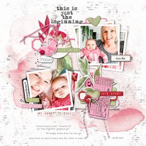 ARToptions Rouge Scrapbook Kit by Katie Pertiet