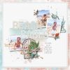 Digital Scrapbook Layout