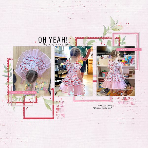 Katie Pertiet Digital Scrapbook Template