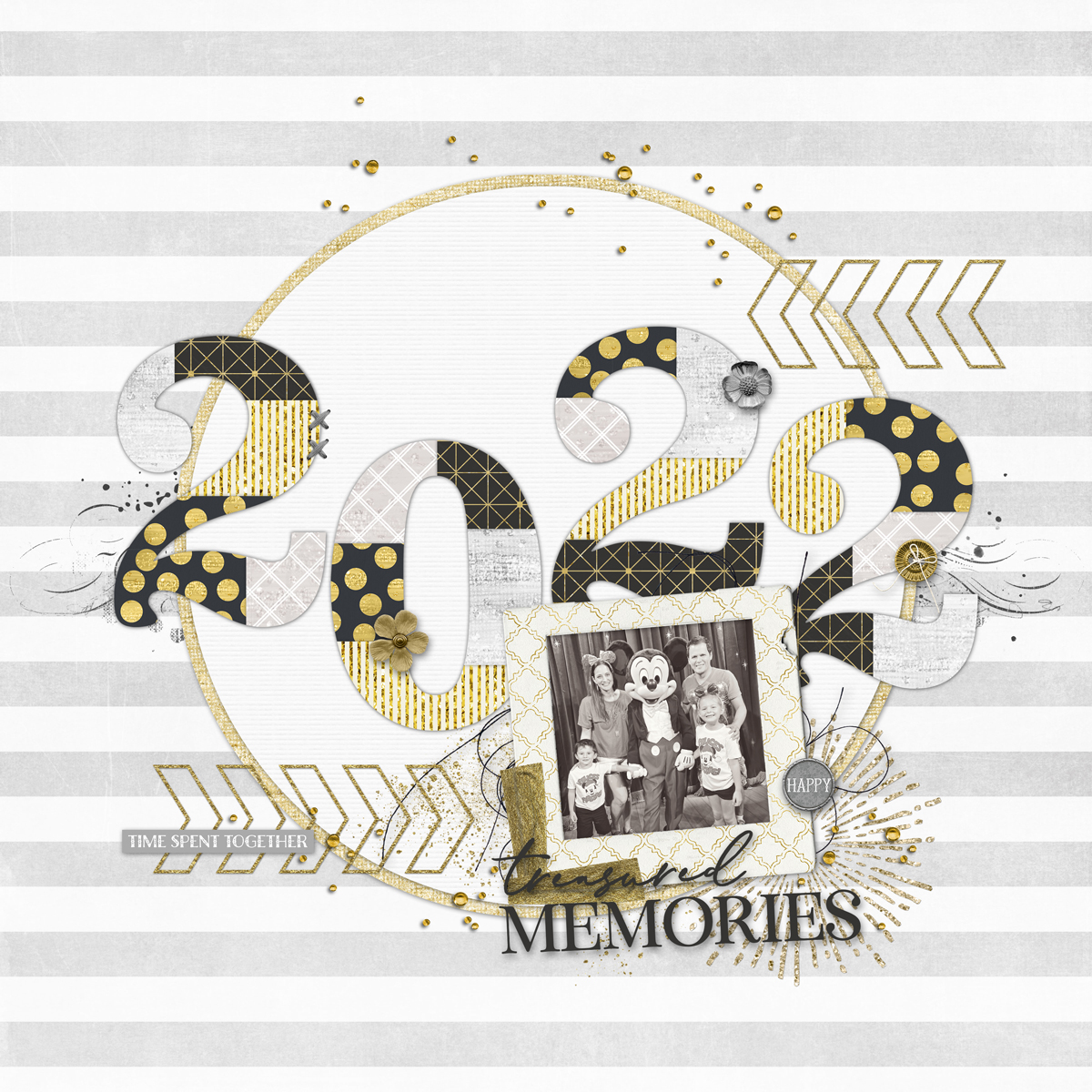 Curated Studio Mix Scrapbooking Kit 10 - Katie Pertiet Designs